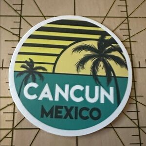 💜13/$13 +Bundle Sticker Sale | Travel Cancun Waterproof Sticker